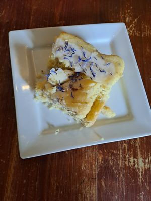 Lemon poppy Seed cake (gf) at Greens & Co in Galway