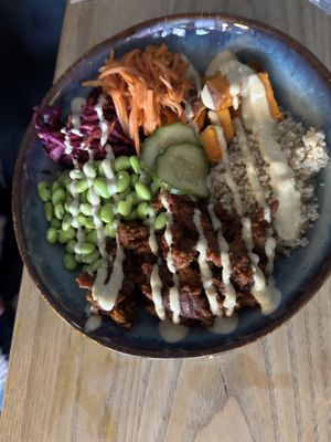 BBQ seitan  at Greens & Co in Galway