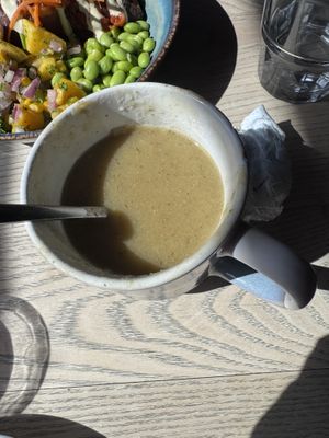 Soup  at Greens & Co in Galway