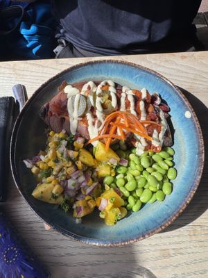 Loaded Sweet Potato   at Greens & Co in Galway