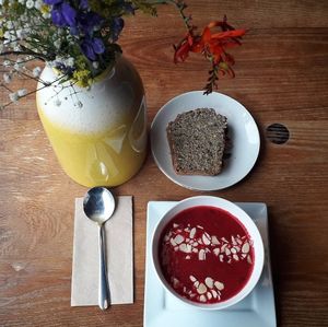 Soup of the day at Greens & Co in Galway