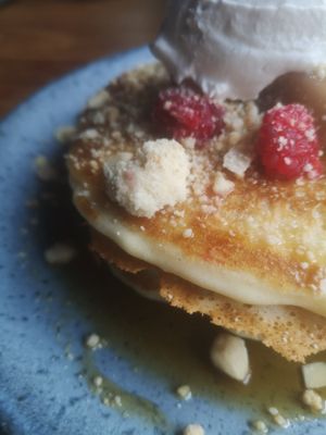 Pancakes at Greens & Co in Galway