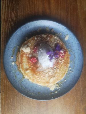 Pancakes at Greens & Co in Galway