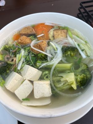 Vegan pho   at IPho in New Paltz