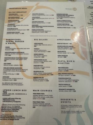   at Lemoni Cafe in Boracay