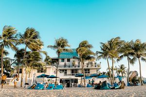 The only beach restaurant/bar in San Juan. Constantly adding new vegan/vegetarian options! at Numero Uno Beach House in San Juan