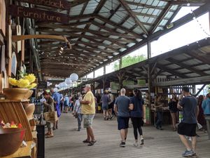 Interior at Farmers Market in Ithaca