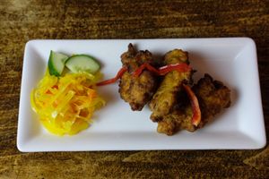 Bakwan Jagung - Fried Vegetarian  at Mata Hari in Cologne