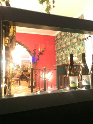 Serving Nature Wine at Mata Hari in Cologne