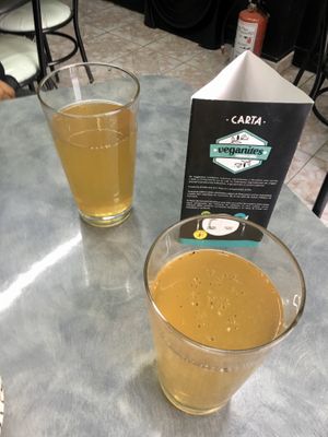 Water of the Day: Lemonade with chia at Veganites in Cuautitlan Izcalli