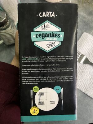 Menu 1 at Veganites in Cuautitlan Izcalli