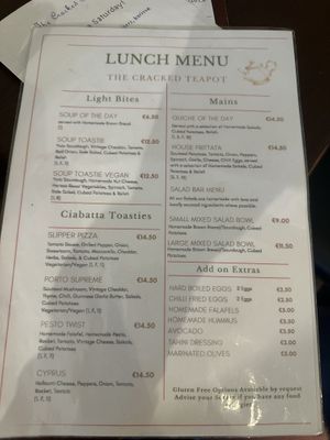   at The Cracked Teapot in New Ross