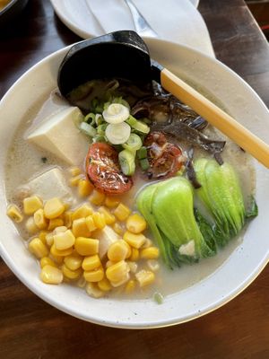 Niwa vegan ramen at Sun and Moon in San Francisco