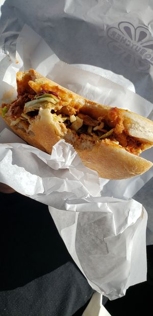 Nopulled pork at NoButcher in Las Vegas