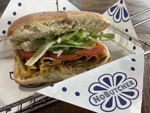 No Turkey sandwich  at NoButcher in Las Vegas