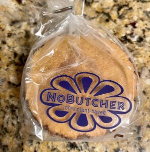 Huge ice cream sandwich! at NoButcher in Las Vegas