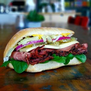 NoPastrami Sandwich at NoButcher in Las Vegas