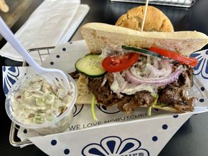 The Greek - tzatziki on point!!  at NoButcher in Las Vegas