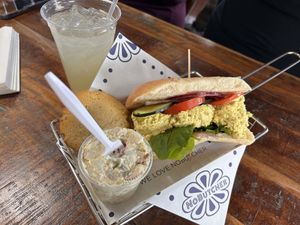 NoEgg sandwich   at NoButcher in Las Vegas