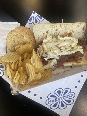 Pulled NoPork  at NoButcher in Las Vegas