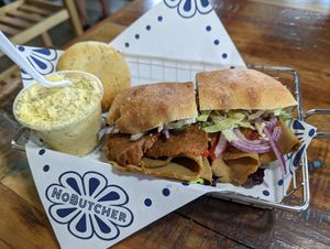 Italian style sub at NoButcher in Las Vegas