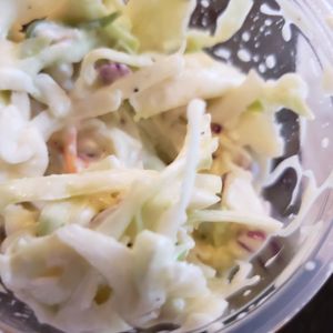 The coleslaw was excellent.  It was extremely tasty. at NoButcher in Las Vegas