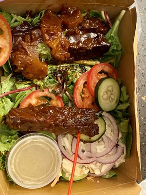 No pork salad. Yummy!  at NoButcher in Las Vegas