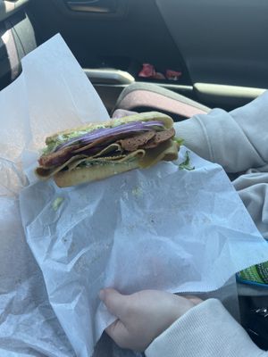 Italian sandwich  at NoButcher in Las Vegas