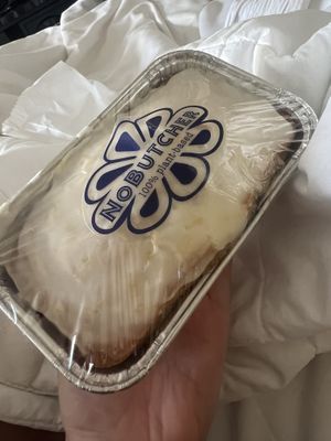 I thought i ordered a slice but nope, got the loaf! Haha  at NoButcher in Las Vegas