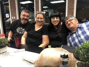 It’s a happy place! at NoButcher in Las Vegas