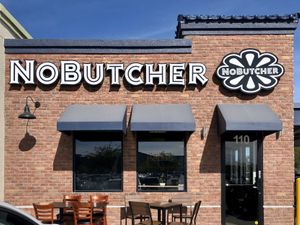 Excellent plant based food!! at NoButcher in Las Vegas