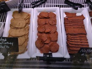 Vegan meats at NoButcher in Las Vegas