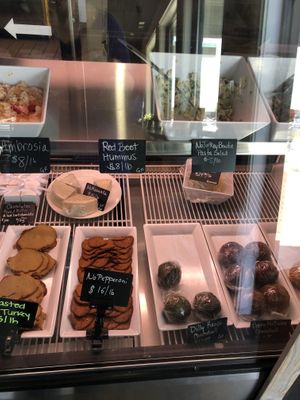 Deli case at NoButcher in Las Vegas