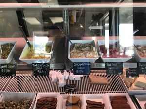 Deli selections at NoButcher in Las Vegas