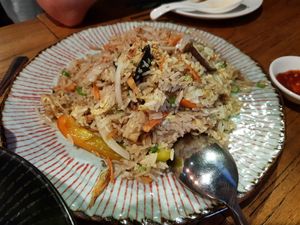 Vegetable fried rice at The Rice Den in St Leonards