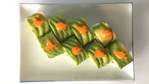 Green Dragon Roll at Oriento in Edinburgh