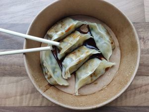 Gyoza at Oriento in Edinburgh