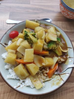 Curry at Oriento in Edinburgh