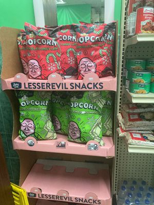 Vegan snacks at Better Living Health Center & Deli in Nassau