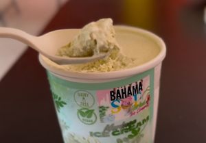 Yumm moringa ice creamm  at Better Living Health Center & Deli in Nassau