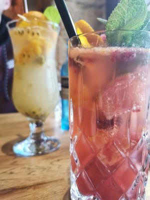 Cocktail und "Red River" at Vegan House - Alaunstraße in Dresden