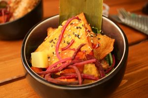 potato pancake at Vegan House - Alaunstraße in Dresden