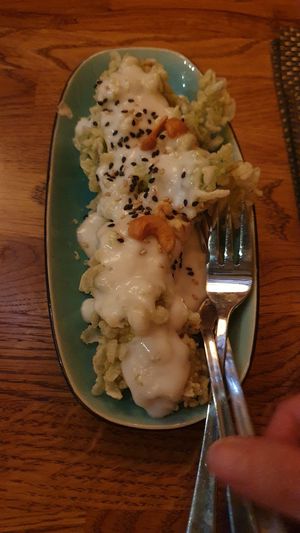 Desert with banana at Vegan House - Alaunstraße in Dresden