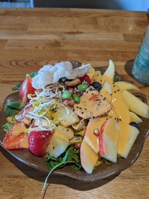 #5, Green  Garden salad at Vegan House - Alaunstraße in Dresden