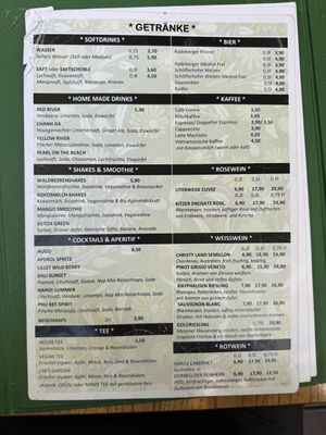 Menu 1/3.  at Vegan House - Alaunstraße in Dresden