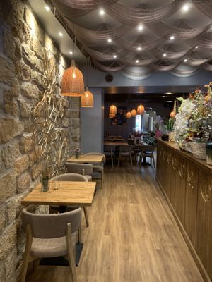 Side tables at Vegan House - Alaunstraße in Dresden