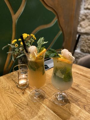 Delicious cocktail creations  at Vegan House - Alaunstraße in Dresden