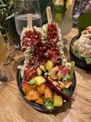 Green Tofu Stick at Vegan House - Alaunstraße in Dresden