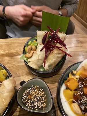 Spring rolls  at Vegan House - Alaunstraße in Dresden