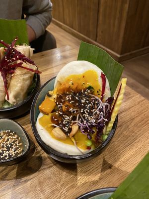 Vegan Burger at Vegan House - Alaunstraße in Dresden